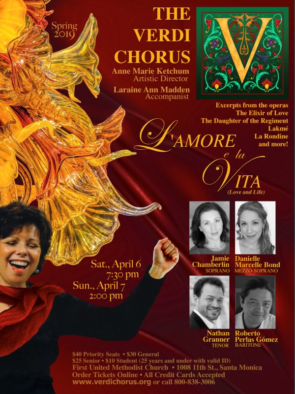 Spring 2019 Concert - L’Amore e la Vita